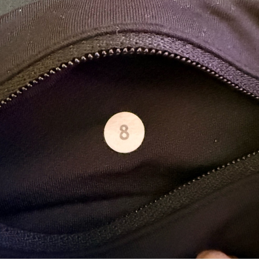 Pristine Lululemon Black Pace Rival Skirt *4-way Stretch 2 Size:8 - Picture 12 of 14